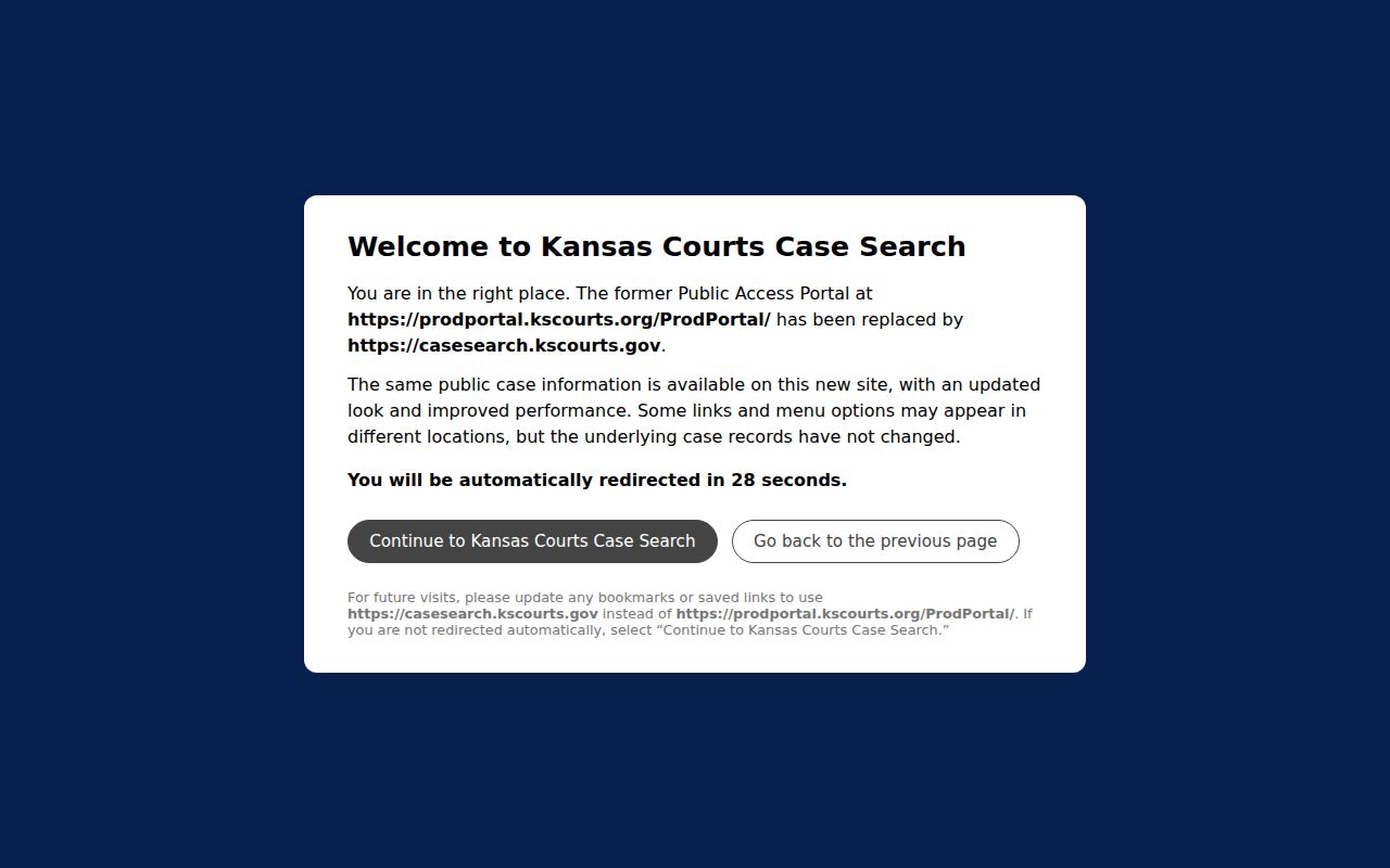 Wallace County court docket public access portal