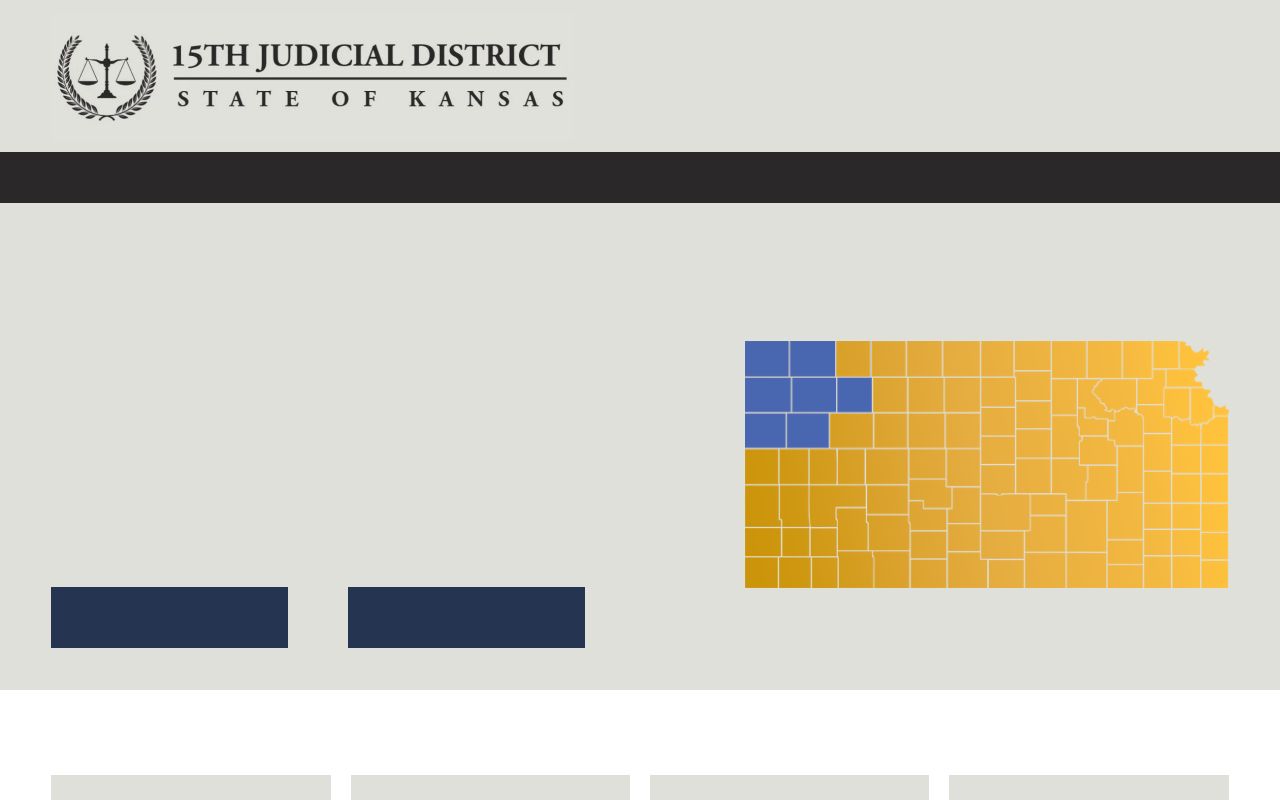 Official 15th Judicial District court information page