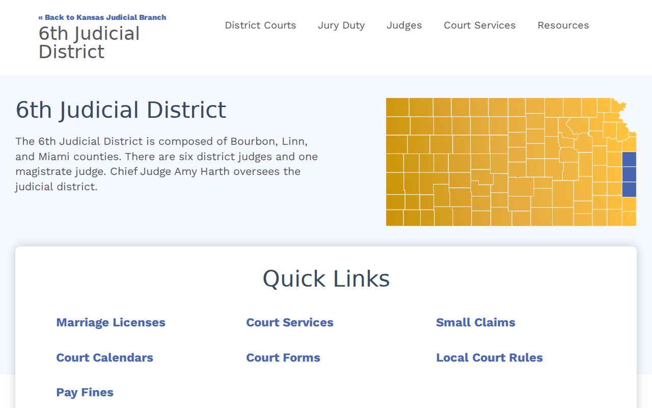 Kansas district court records and electronic access explanation